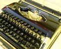 Princess 300 9ct GOLD typewriter